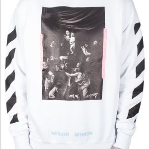 Off-White Diag Caravaggio Long Sleeve White